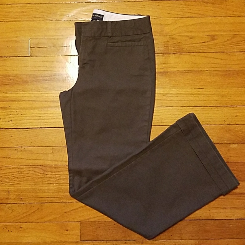 Banana Republic Straight Leg Trouser, size: 6R
